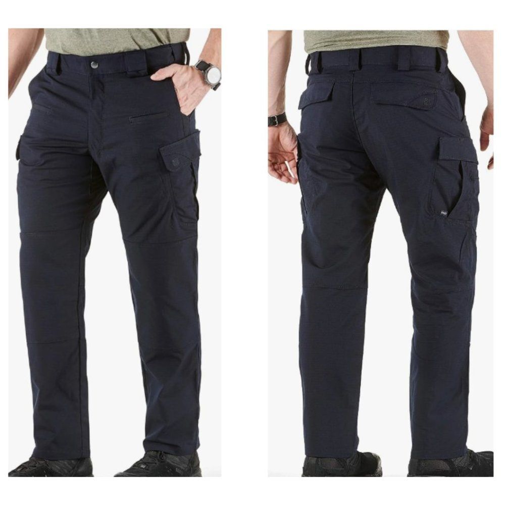 5.11 Tactical Series Dark Blue Pants (Size: 35 1/2 -39)